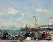 尤金 布丹 : Le Havre, the Regatta Festival